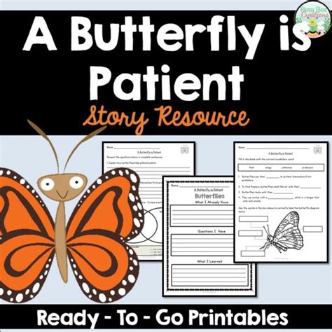 A Butterfly is Patient Story Resource - Made By Teachers