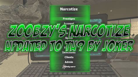 MW2 | TU9 | Zoobzy's Narcotize/Smoker Patch (dll) Updated by Joker | +Download - YouTube