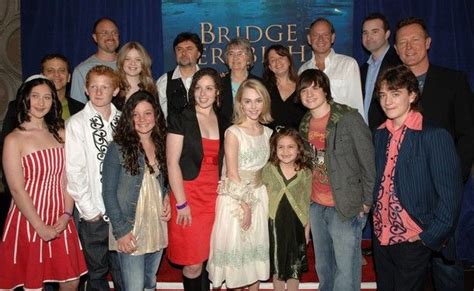 With the bridge to terabithia cast