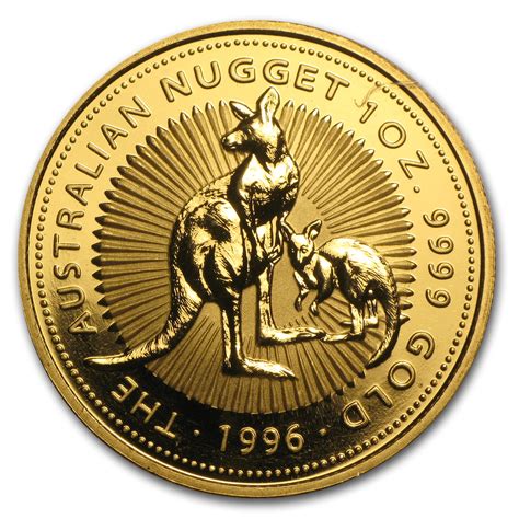 The Perth Mint - 1996 Australia 1 oz Gold Nugget BU - Walmart.com ...