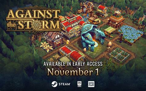 Coming to Steam & GOG on November 1! - Against the Storm