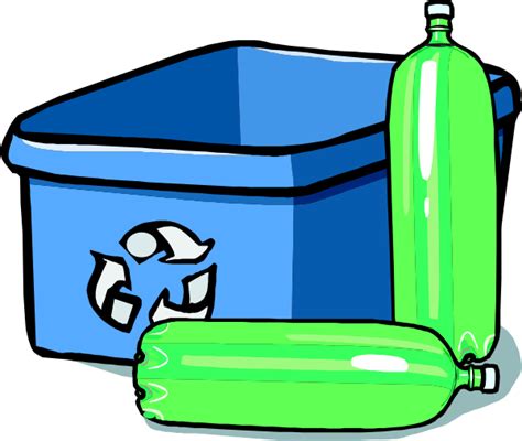 Recycling Bin And Bottles Clip Art at Clker.com - vector clip art online, royalty free & public ...