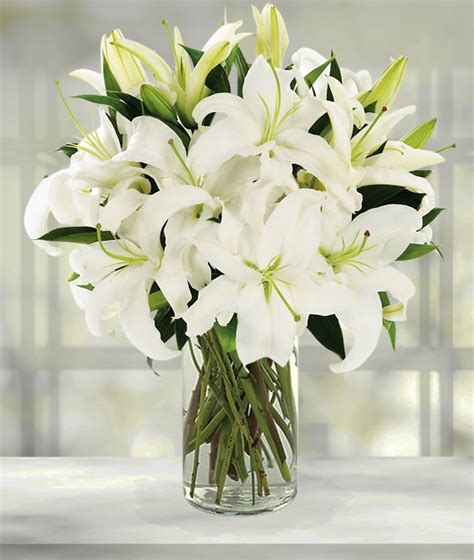 White Lilies Bouquet | Avas Flowers