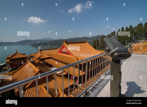 wenwu temple on sun moon lake Stock Photo - Alamy