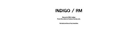 221207 RM's 'Indigo' debuts at #1 in Oricon Weekly Digital Album Ranking! : r/bangtan