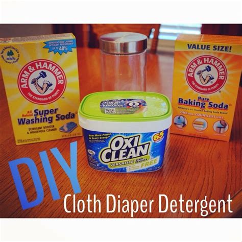 DIY Cloth Diaper Detergent