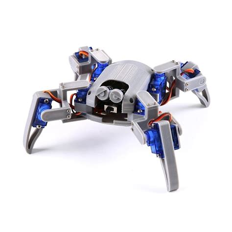 Diy quadruped spider robot kit stem crawling robot for programming Sale ...