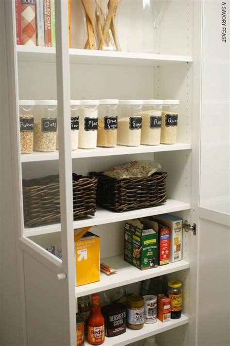 IKEA Billy Bookcase Pantry Hack - A Savory Feast