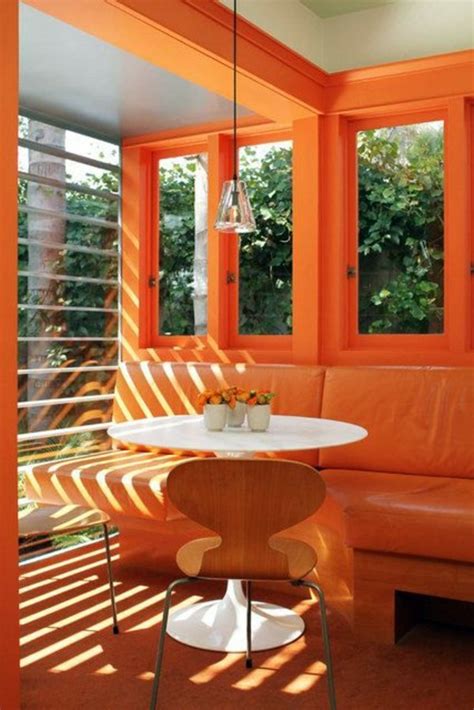 28 Stunning Orange Living Room Designs Ideas - Decoration Love