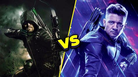 Hawkeye VS Green Arrow | MCU Vs DCEU - YouTube