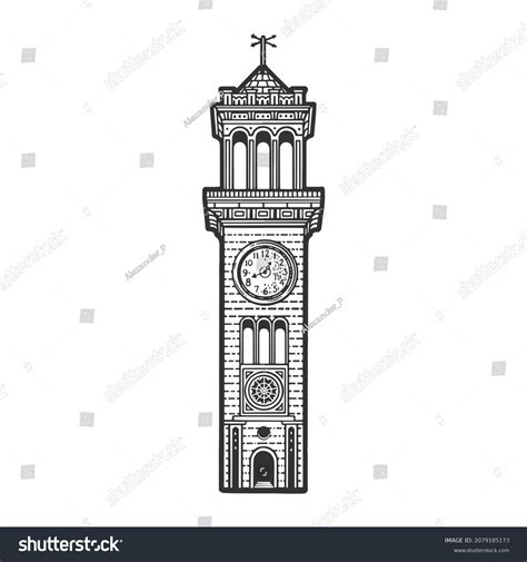 3,424 Clock Tower Sketch Images, Stock Photos & Vectors | Shutterstock