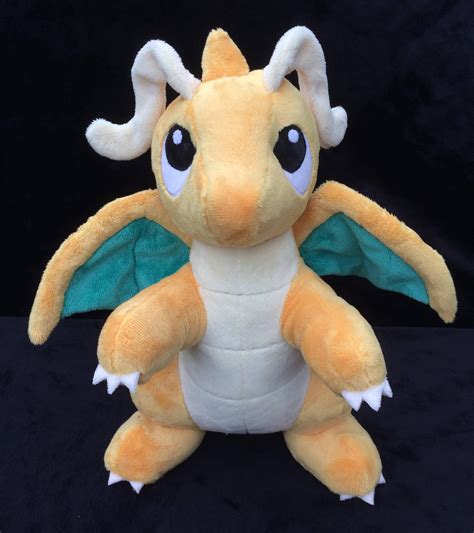 Pokemon Dragonite Plush Pendragons Plush Dragon Dragonite | Etsy