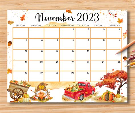 November 2023 Calendar Calendar - Get Calendar 2023 Update