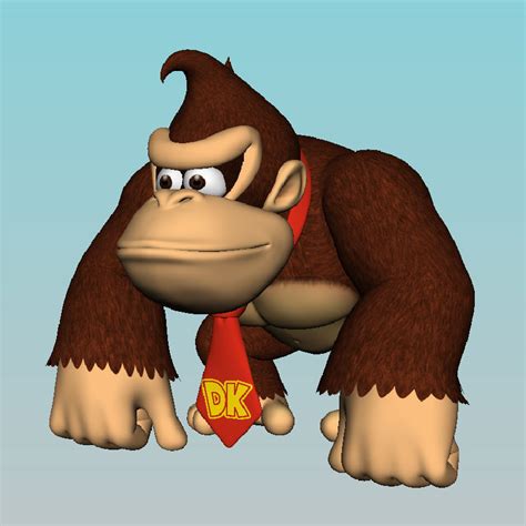 Nintendo Donkey Kong - HI RES 3D PRINT FILE 3D model 3D printable ...