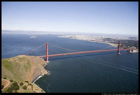 Photograph by Philip Greenspun: golden-gate-bridge-aerial-4