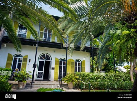 Ernest Hemingway home and museum Key West Florida, USA Stock Photo - Alamy