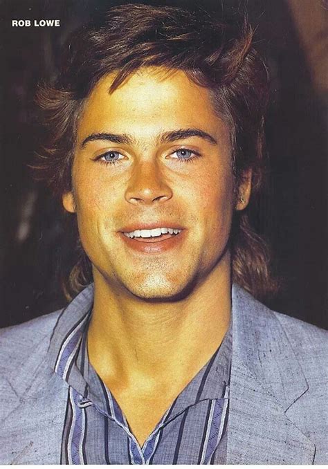 Rob Lowe Rob Lowe Young, Rob Lowe 80s, Chad Lowe, Hot Actors, Actors & Actresses, Robe Lowe ...