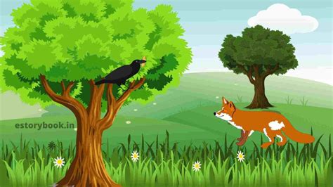 The Fox and Crow Story | Moral Value Stories - Storybook