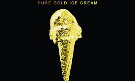 Forget black charcoal ice cream | 2018, it's all about gold: 24Karat gold ice cream ...