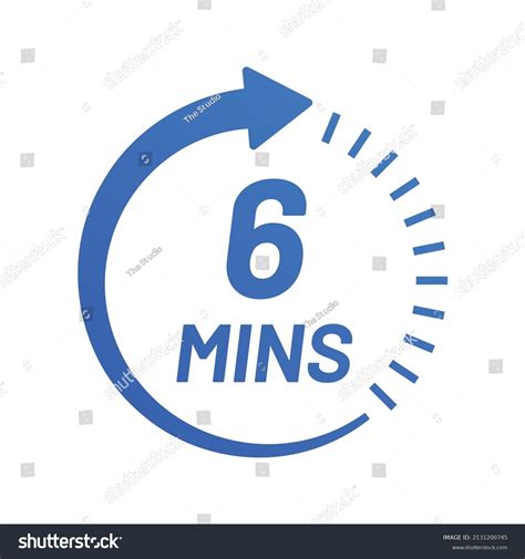 8,631 Clock 6 Minutes Images, Stock Photos & Vectors | Shutterstock