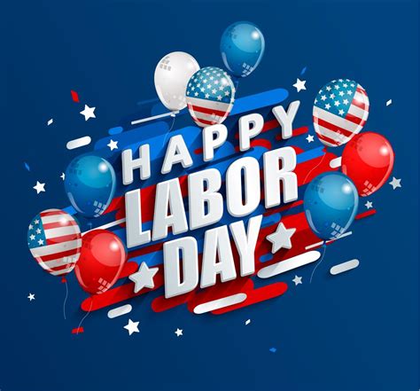 Happy Labor Day holiday banner. 416236 Vector Art at Vecteezy