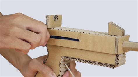 Cardboard DIY | How To Make Pistol Gun using Cardboard - YouTube