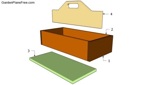 Wood Tool Box Plans | Free Garden Plans - How to build garden projects