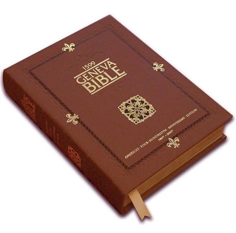 1599 Geneva Bible (America's 400th Anniversary Edition) - God ...