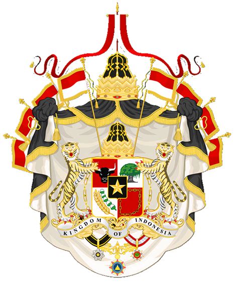 Indonesia Monarchy-Coat of Arms by playinghistory452 on DeviantArt