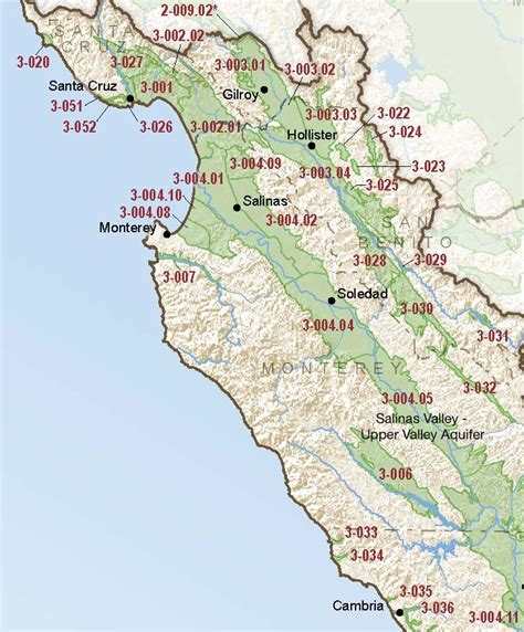 Salinas Valley – Upper Valley Aquifer – Groundwater Exchange