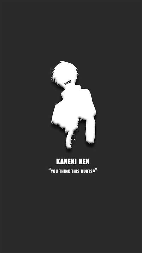 Kaneki Gris, anime, ghoul, gray, ken, minimalist, tokyo, HD phone ...