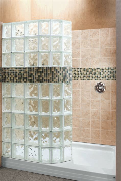 Glass Block Shower Base - Glass Designs