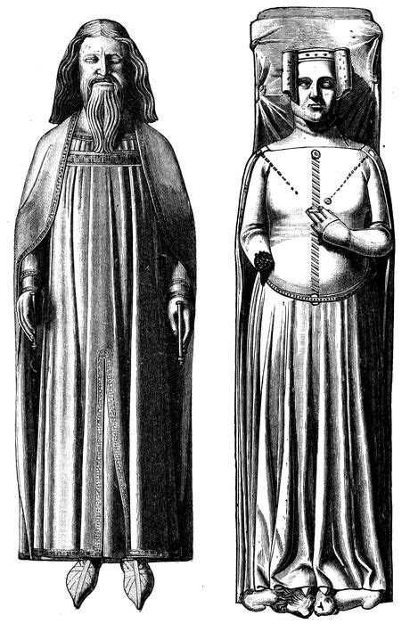 Tombs of Edward III and Philippa of Hainault