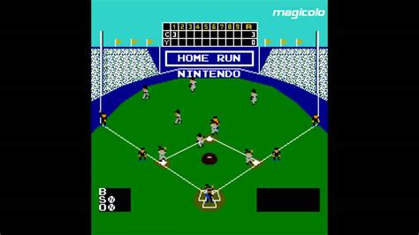 Baseball - NES 1983 Nintendo Gameplay by Magicolo - YouTube