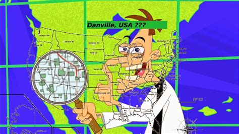 Almost Unschoolers: Phineas and Ferb Geography - Finding Danville.