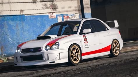 Subaru Impreza WRX STI 2004 - 'Born to Race' livery - GTA5-Mods.com