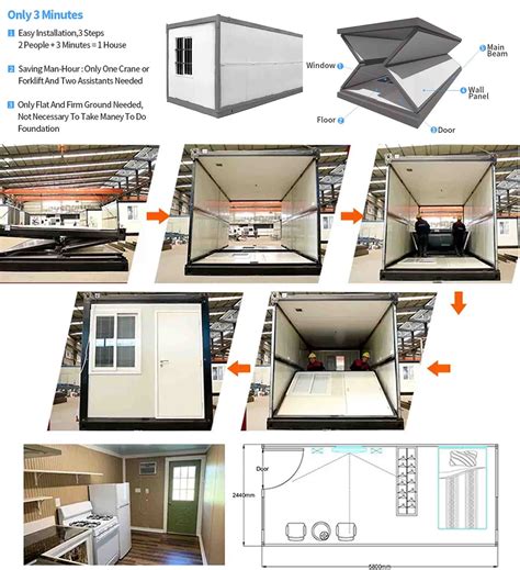 Folding Container House | HoMagic