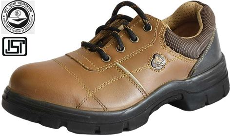 Buy Bata Industrials Endura B-sport 8 No. Brown Steel Toe Safety Shoes Online in India at Best ...