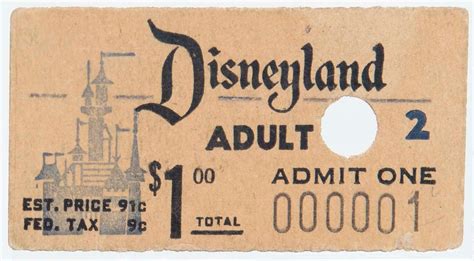 See the FIRST Disney Cast Member Badge and Park Ticket! Walt Disney ...