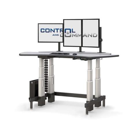 Ergonomic Two Standing Dispatch Desk