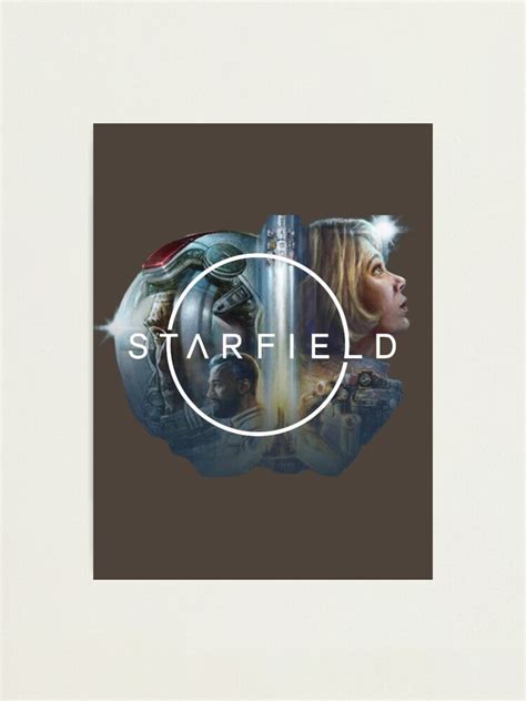 "Starfield New Video Game - Logo Project" Photographic Print for Sale ...