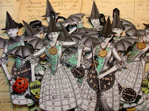 Blissfull Elements: Halloween paper dolls