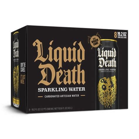 Liquid Death® Sparkling Water Cans, 8 pk / 19.2 fl oz - Fry’s Food Stores