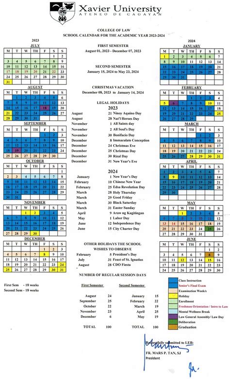 2024 Academic Calendar For Shs 10 - Personalized Calendar 2024