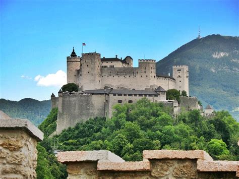 Hohensalzburg Fortress in Salzburg Austria has clearly stood the test of time, as it was built ...