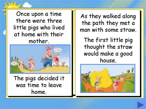 The Three Little Pigs Story Printable - Printable Word Searches