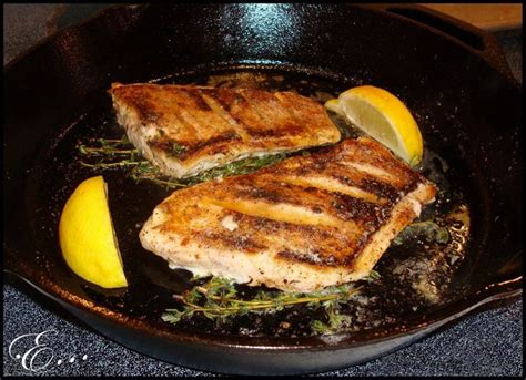 Pan Roasted Wild Caught Red Snapper w/ Butter, Thyme, and Lemons…2 Seasoned Red Snapper Fillets ...
