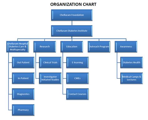 Hospital Organization Chart | Chellaram Hospital Pune