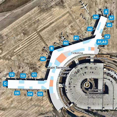 Birmingham Airport Map: Guide to BHM's Terminals