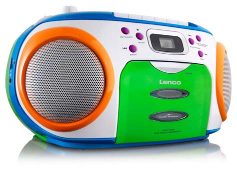 CD Player bunt Radio Kassette Boombox Kinder Stereoanlage Lenco SCR-97 MP3 Kids | eBay